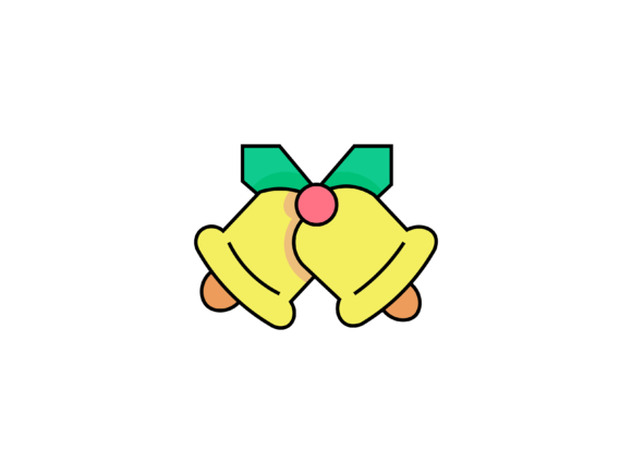 Christmas Bell Illustrations: Festive Charm for Every Project