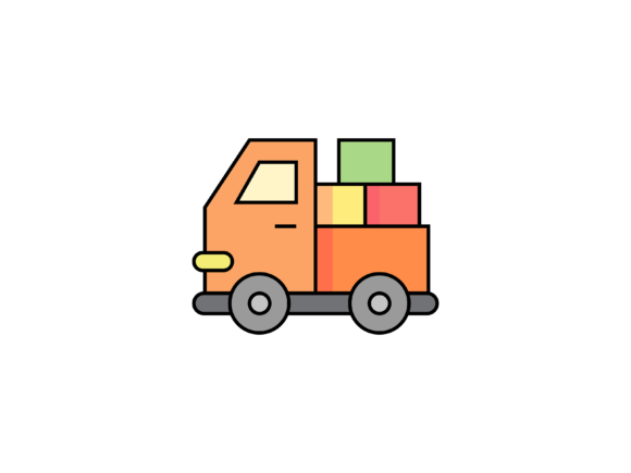 Farming Truck Illustrations: A Whimsical Design Asset for Every Project
