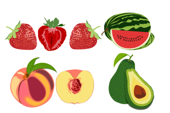 Freshen Up Your Design Assets with Fruits Vectors Illustrations SVG