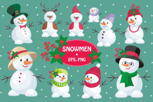 Unlock Festive Creativity with Snowmen Christmas Clip Art